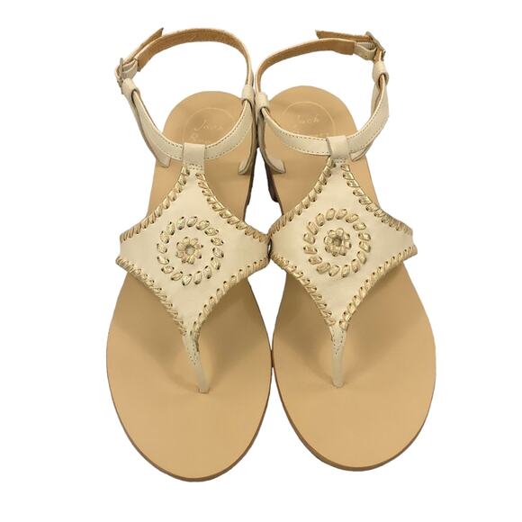 Jack Rogers Maci Leather Sandals - Picture 2 of 10